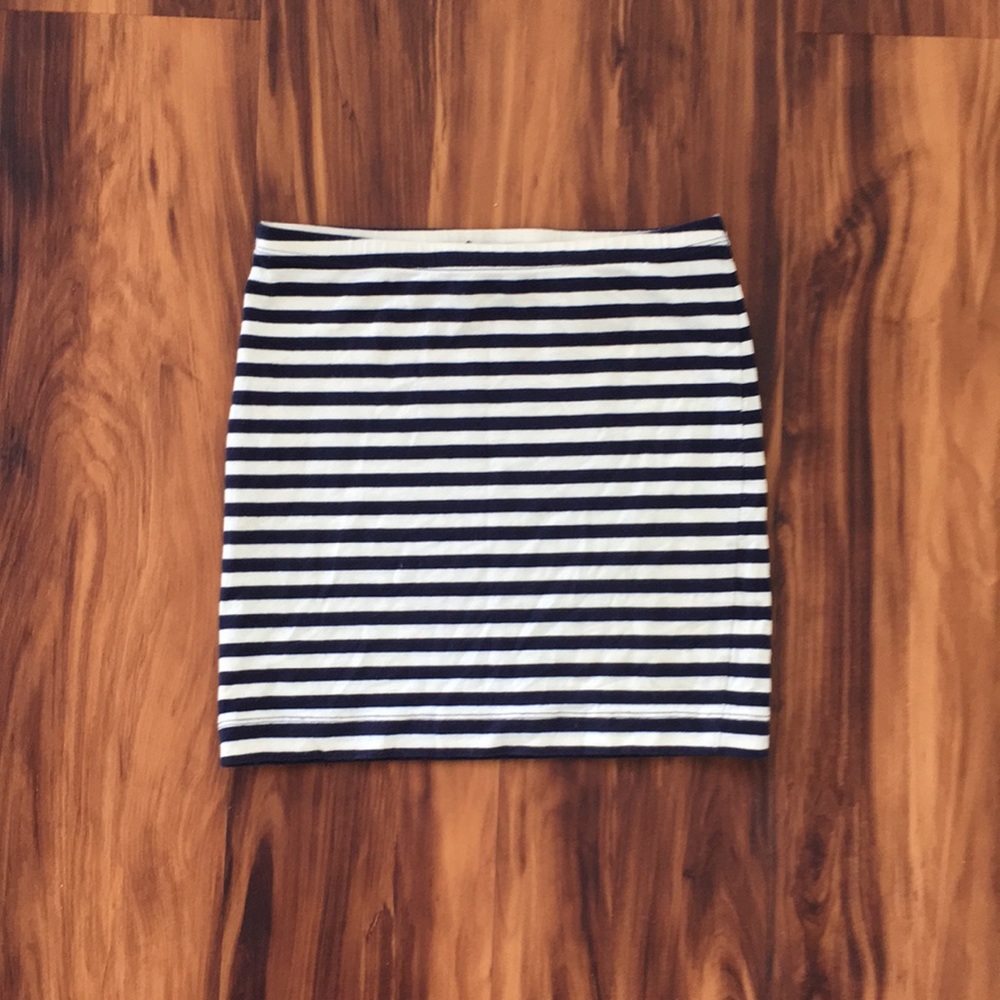 Striped Mini skirt